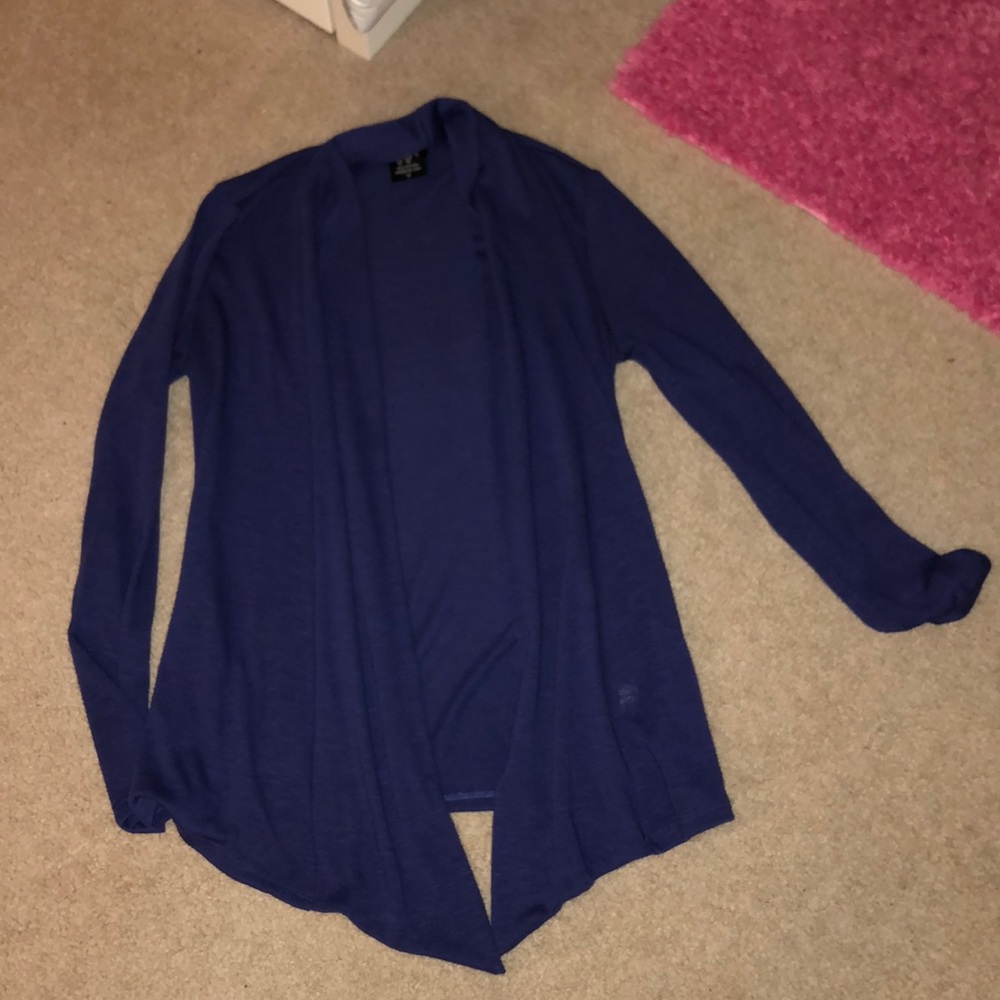 Purple Cardigan